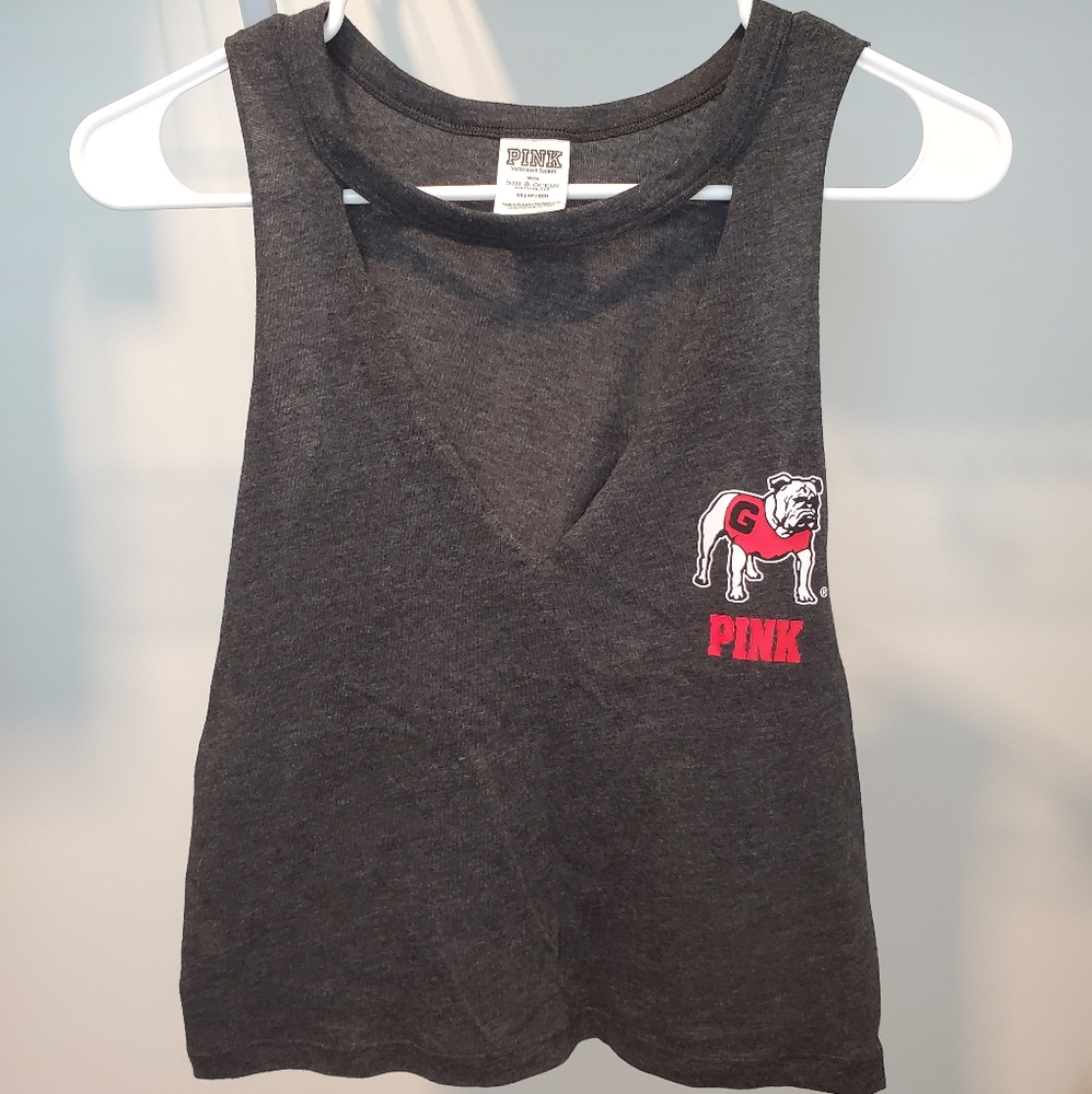 NWOT VS UGA crop top